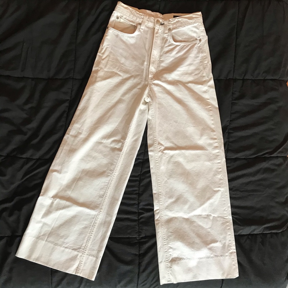 Rag & Bone Wide Leg Jeans